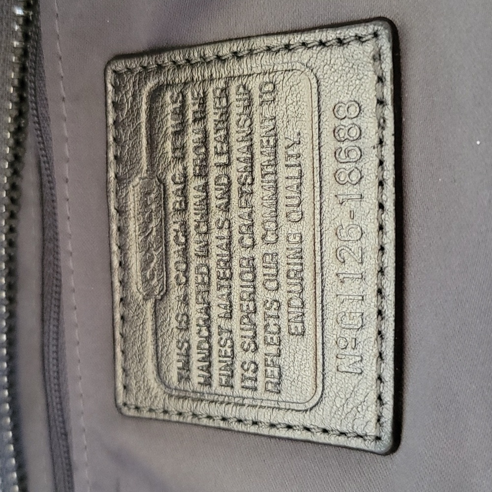 Coach Madison East/West Op Art shoulder handbag - Picture 12 of 16